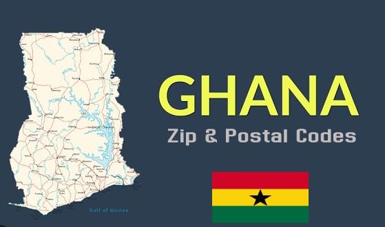 What is the Zip Code and Postal Code for Ghana